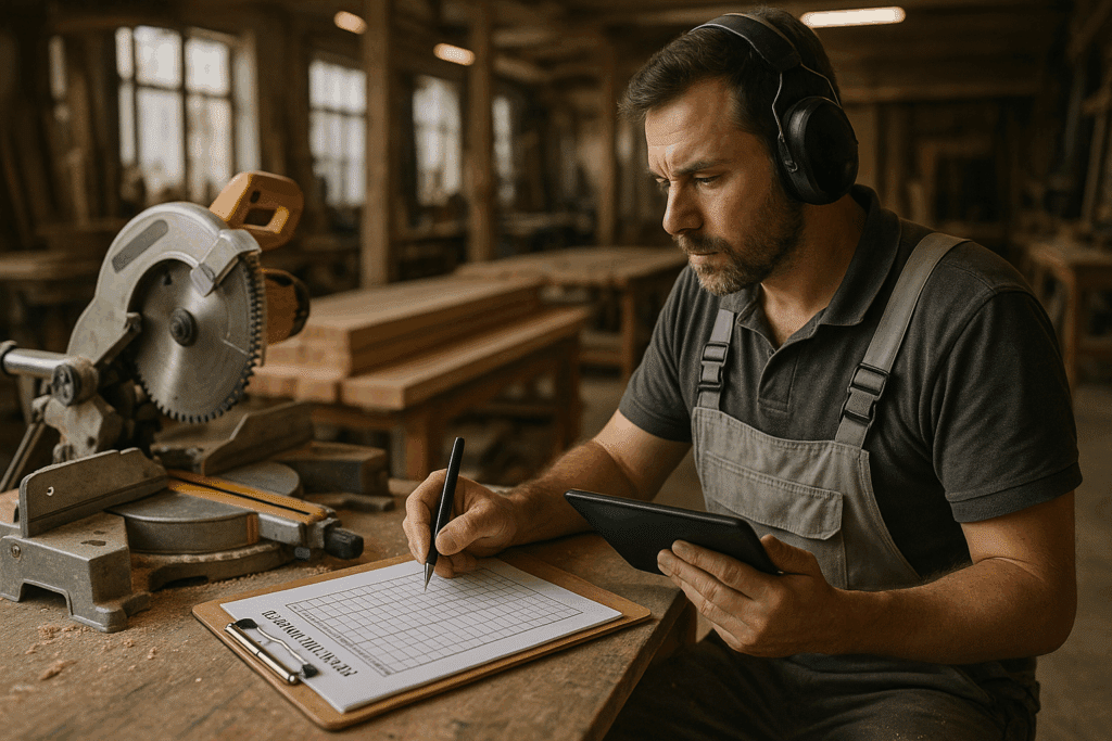 Joinery Workshops Track Production Hours Precisely