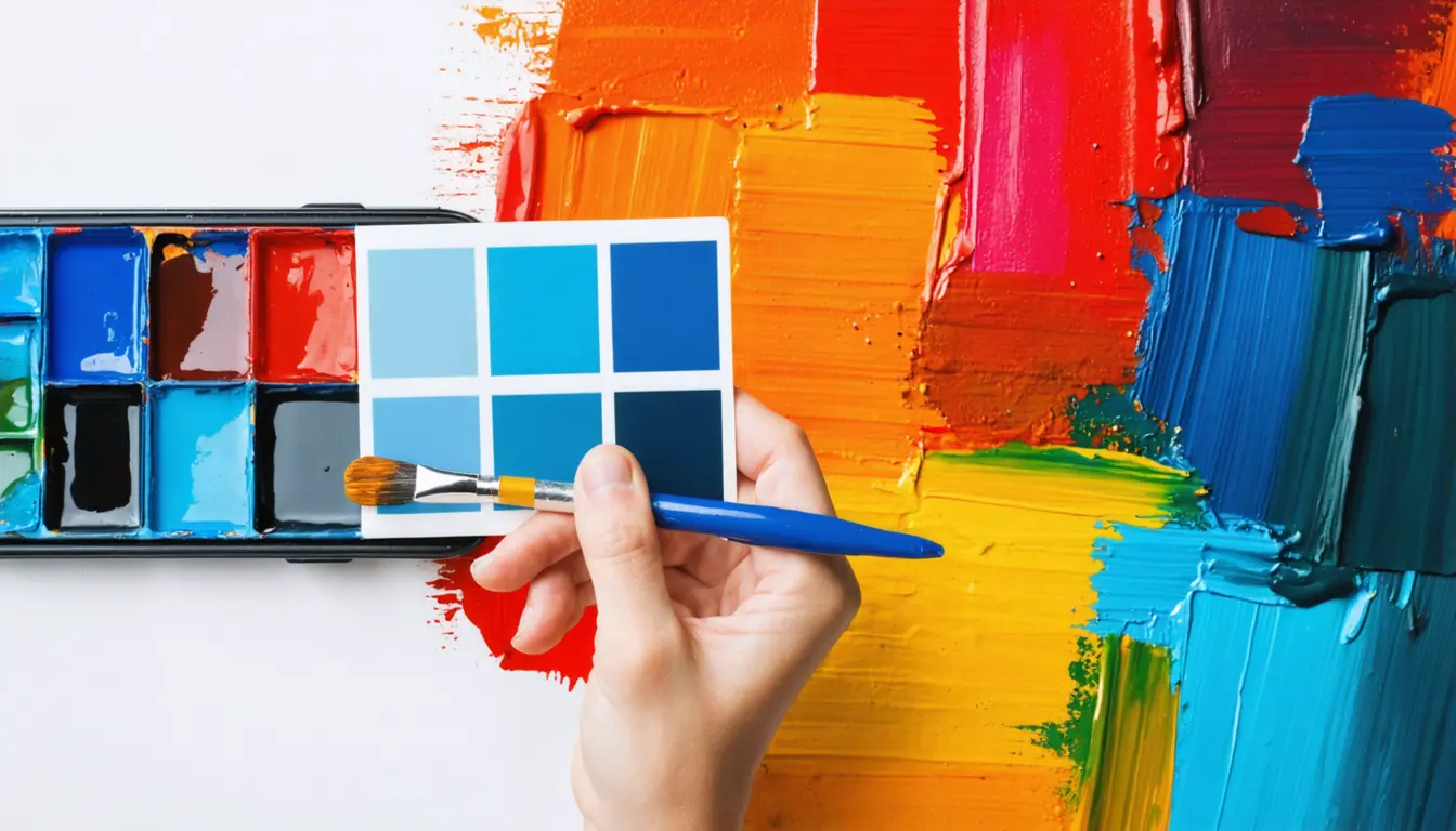 Painters Document Colour Samples With Photo Tools
