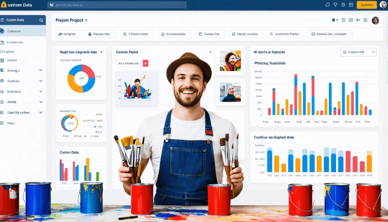 Painters Gain Visibility Across All Jobs Using Dashboards