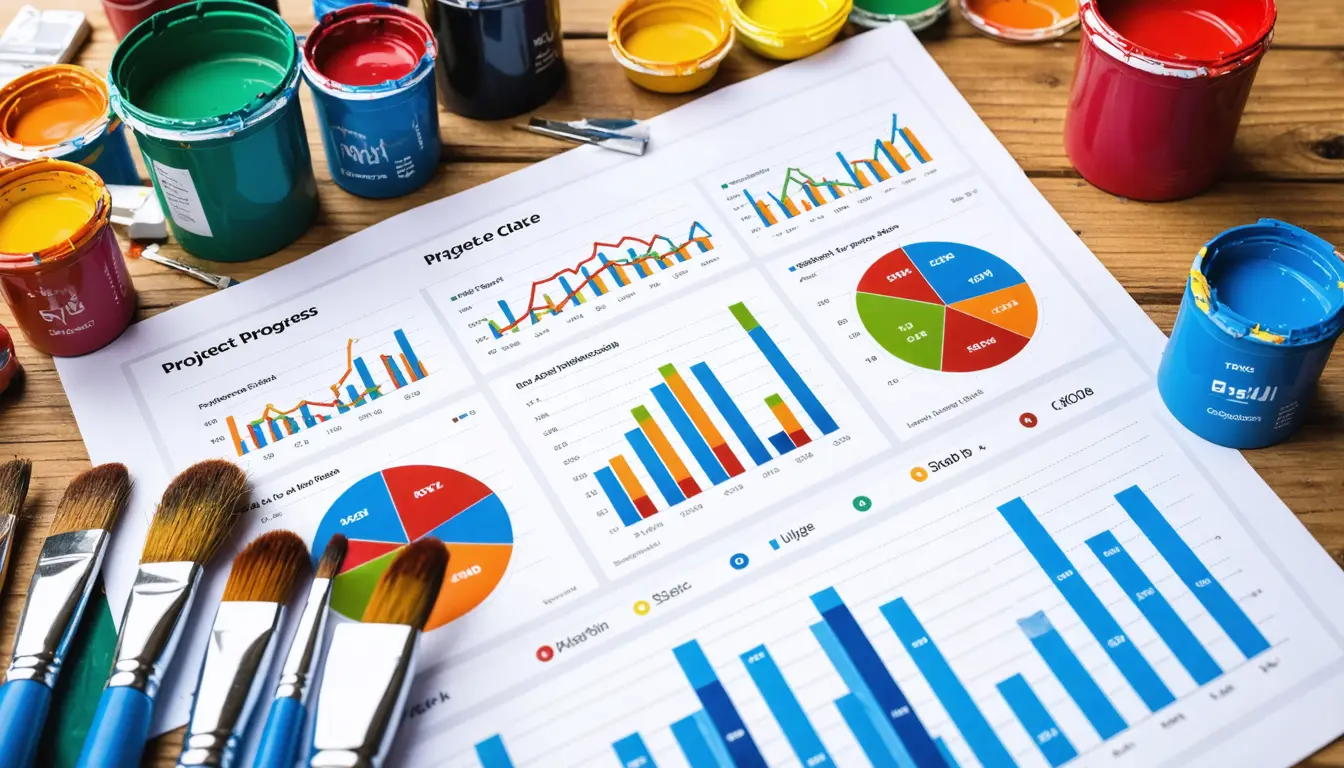 Painters Gain Visibility Across All Jobs Using Dashboards