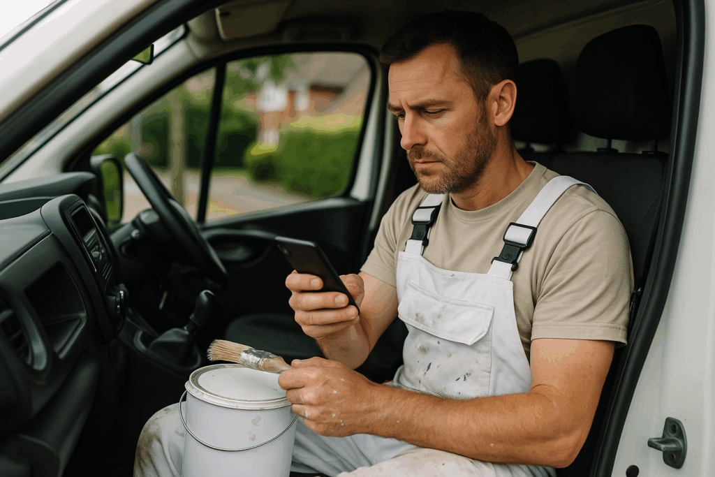 Painters Manage Daily Routes With Mobile Scheduling