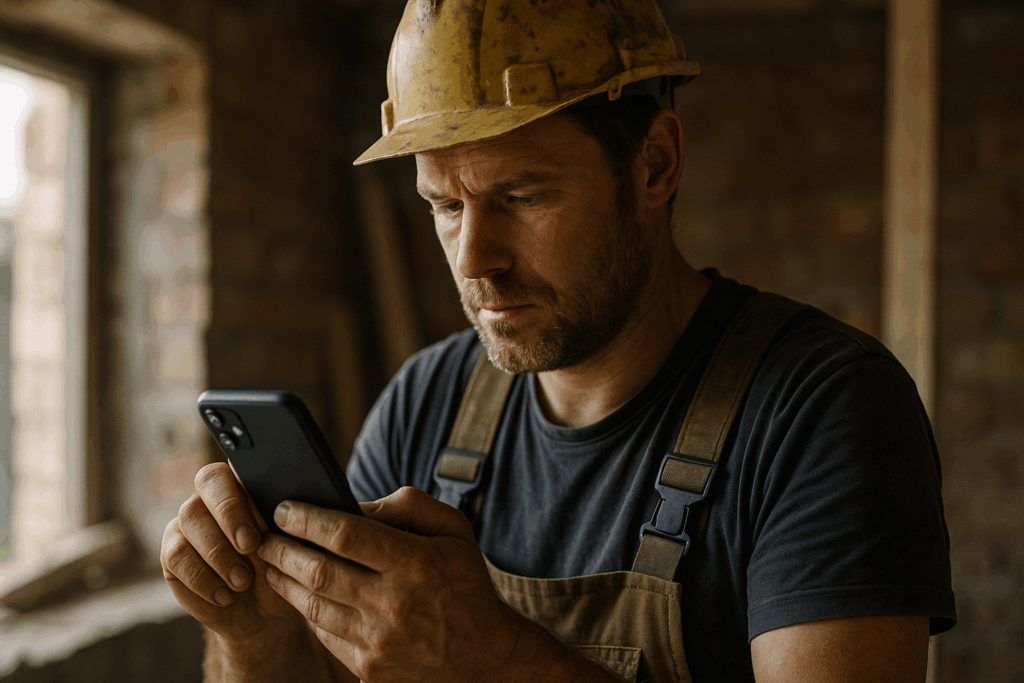 Why UK Trades Prefer Mobile First Tools